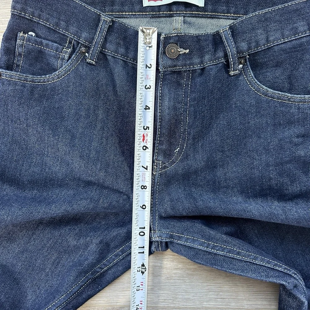 Levis 511 Slim Women's Size 20 30x20 Dark‎ Wash  Stretch Cotton Polyester Jeans